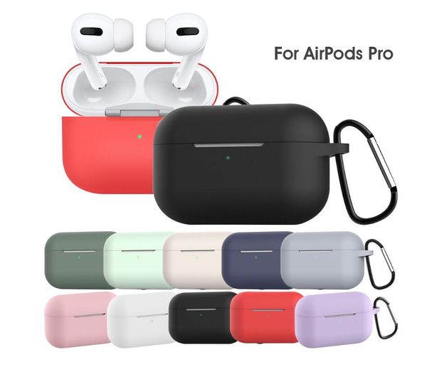 dhl 100pcs thick liquid silicone case waterproof for apple airpods pro with metal buckle 12 colors optional earpbuds case
dhl 100pcs thick liquid silicone case waterproof for apple airpods pro with metal buckle 12 colors optional earpbuds case
