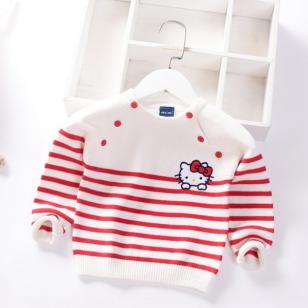 kiodf pullover children's clothing sweater girl's pullover 2020 new korean style round collar baby sweater striped children's, Blue
kiodf pullover children's clothing sweater girl's pullover 2020 new korean style round collar baby sweater striped children's, Blue