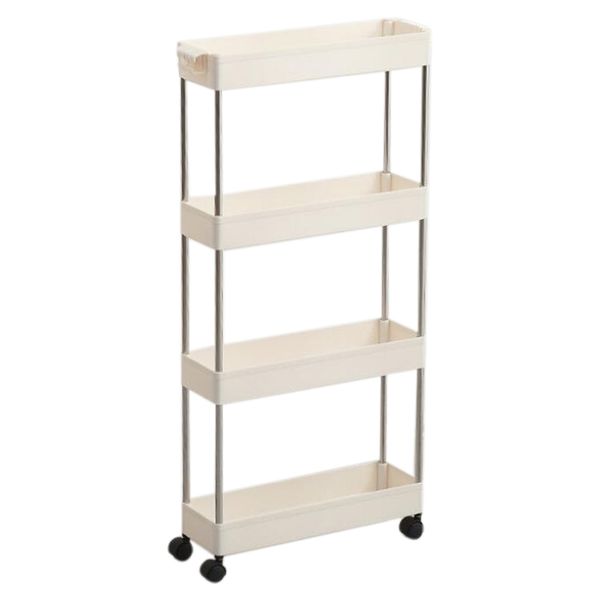 4 layer space kitchen storage rack slim slide tower movable assemble plastic bathroom shelf space saving organizer
4 layer space kitchen storage rack slim slide tower movable assemble plastic bathroom shelf space saving organizer