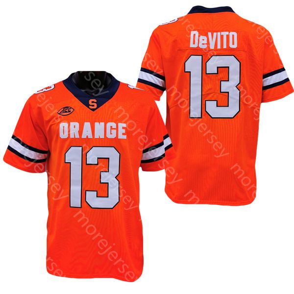 2020 ncaa сиракузы оранжевый футбол джерси колледж 13 томми девито orange все прошитой и вышивка размер s-3xl, Black;red
2020 ncaa сиракузы оранжевый футбол джерси колледж 13 томми девито orange все прошитой и вышивка размер s-3xl, Black;red