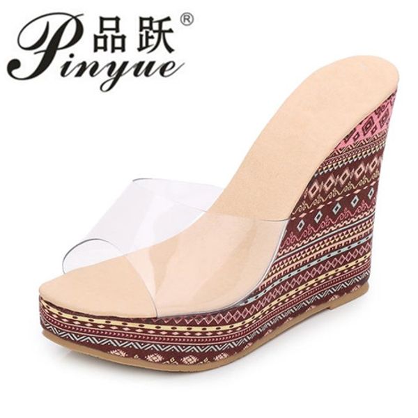 wedges heel sandals women 2020 summer new crystal transparent high heels diamond slides slippers women banquet shoes, Black
wedges heel sandals women 2020 summer new crystal transparent high heels diamond slides slippers women banquet shoes, Black