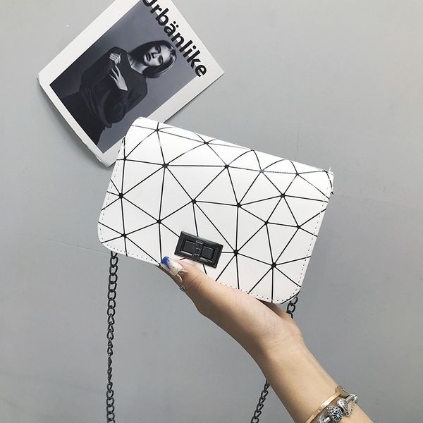 simple geometric women fashion crossbody bags version of messenger handbag chain crack printing wild shoulder bag clutch #25
simple geometric women fashion crossbody bags version of messenger handbag chain crack printing wild shoulder bag clutch #25