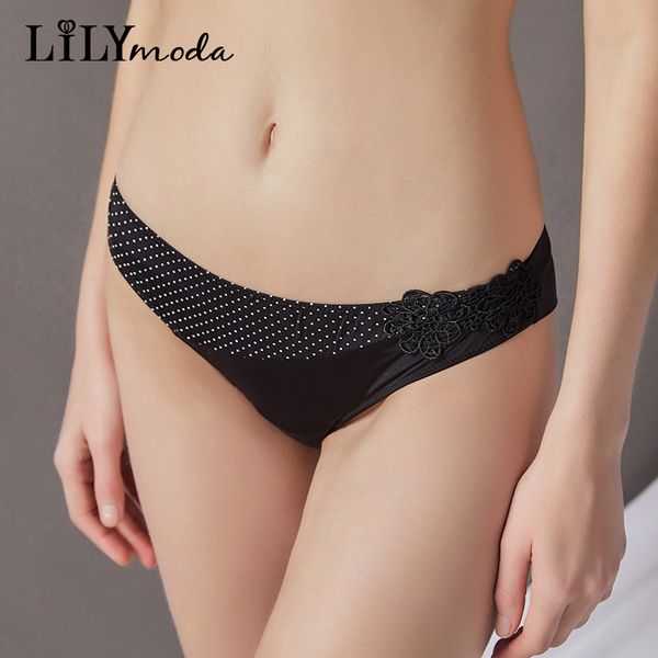 lilimoda women lingerie floral embroidery cute underwear panties seamless briefs for ladies girls soft panties with dot, Black;pink
lilimoda women lingerie floral embroidery cute underwear panties seamless briefs for ladies girls soft panties with dot, Black;pink