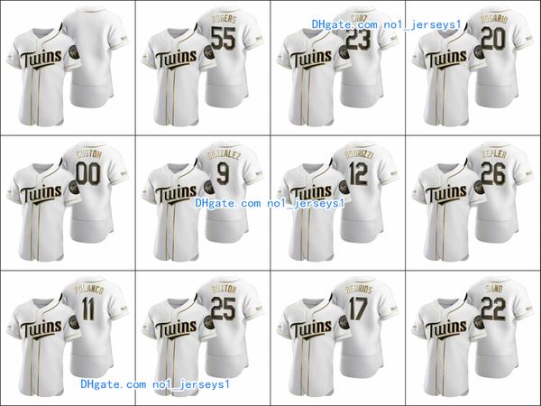 minnesota twins men #22 miguel sano 7 joe mauer 55 taylor rogers women youth white authentic golden edition custom jersey, Black
minnesota twins men #22 miguel sano 7 joe mauer 55 taylor rogers women youth white authentic golden edition custom jersey, Black