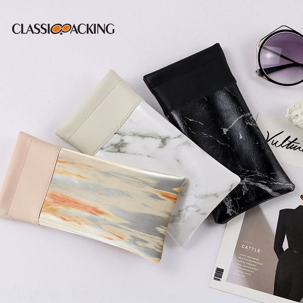 marble pattern stitching elastic pocket new optical marble glasses bag waterproof pu leather glasses bag, Blue
marble pattern stitching elastic pocket new optical marble glasses bag waterproof pu leather glasses bag, Blue