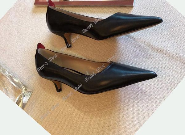 aber women's high heels bride party mid heel pointed toe shallow mouth high heel shoes ladies genuine leather shoes big size 35-43, Black
aber women's high heels bride party mid heel pointed toe shallow mouth high heel shoes ladies genuine leather shoes big size 35-43, Black