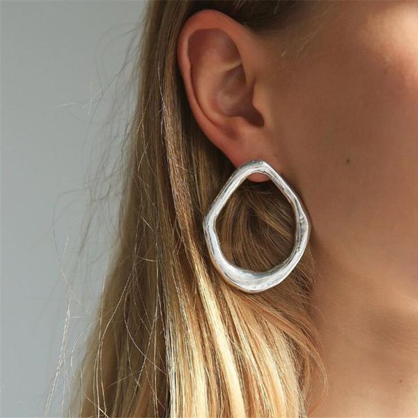 drop shipping big size irregular geometric earrings for women metal hollow earring street girls friends jewelry gift brinco, Golden;silver
drop shipping big size irregular geometric earrings for women metal hollow earring street girls friends jewelry gift brinco, Golden;silver