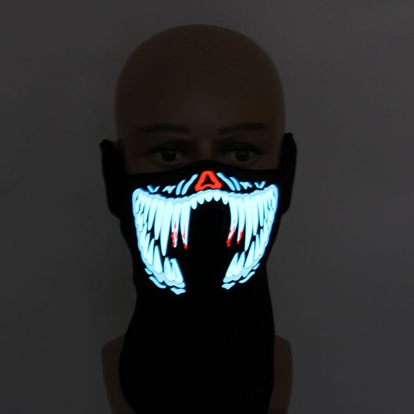 2019 voice-controlled luminous el cold 2019 sales light mask voice-controlled luminous mask sales, Black
2019 voice-controlled luminous el cold 2019 sales light mask voice-controlled luminous mask sales, Black