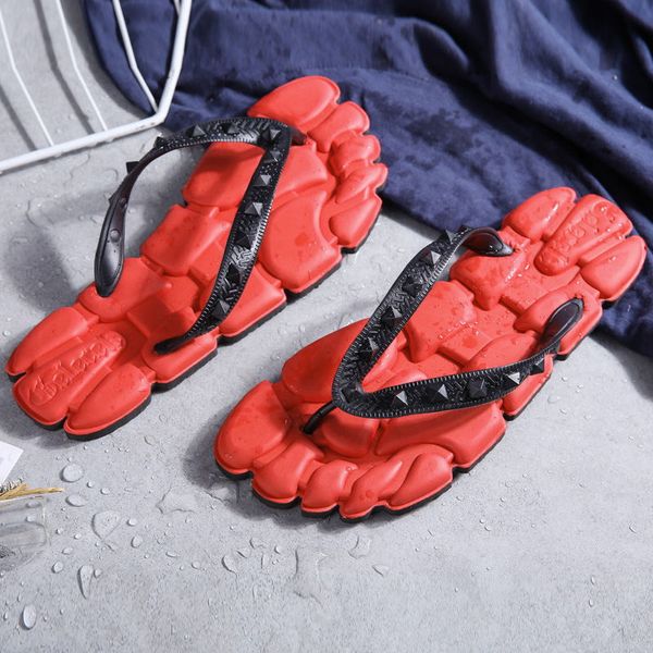 laisumk men flip flops summer cool slippers couple lightweight outdoor beach shoes eva soft flat shoes man's loafers, Black
laisumk men flip flops summer cool slippers couple lightweight outdoor beach shoes eva soft flat shoes man's loafers, Black