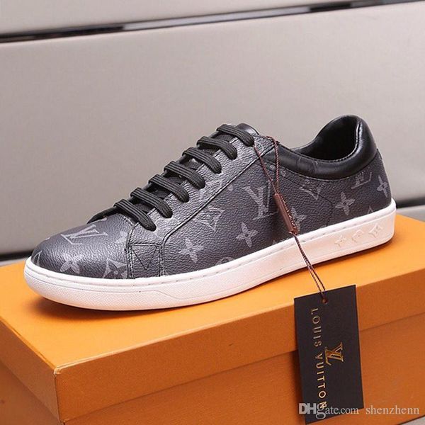 men sneakers fashion design sports luxury calzado para hombre flats lace -up men shoes casual luxury chaussures pour hommes sale with box, Black
men sneakers fashion design sports luxury calzado para hombre flats lace -up men shoes casual luxury chaussures pour hommes sale with box, Black