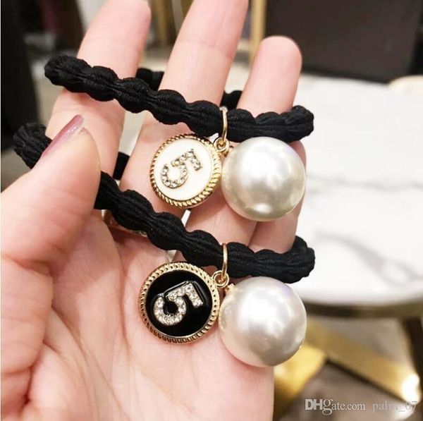 2020 korean simple number 5 rhinestone pearl hair tie ponytail pearl hair accessories girl tie maruko scalp, Pink
2020 korean simple number 5 rhinestone pearl hair tie ponytail pearl hair accessories girl tie maruko scalp, Pink