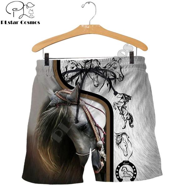 love horse full printed mens shorts hip hop streetwear elastic waist summer beach harajuku casual shorts have belt, White;black
love horse full printed mens shorts hip hop streetwear elastic waist summer beach harajuku casual shorts have belt, White;black