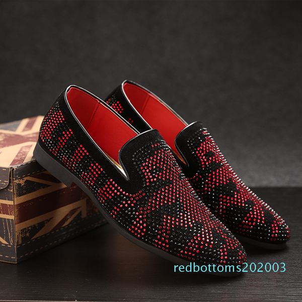 british style men leather loafers shoes luxury designer men flats male prom wedding party shoes red blue rhinestone soft moccasins l29, Black
british style men leather loafers shoes luxury designer men flats male prom wedding party shoes red blue rhinestone soft moccasins l29, Black
