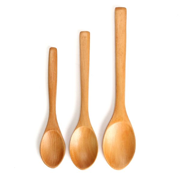 12.5/15/17.5cm wooden spoon for soup dessert coffee honey stirring mixing teaspoon ice cream rice eating spoon kitchen flatware
12.5/15/17.5cm wooden spoon for soup dessert coffee honey stirring mixing teaspoon ice cream rice eating spoon kitchen flatware