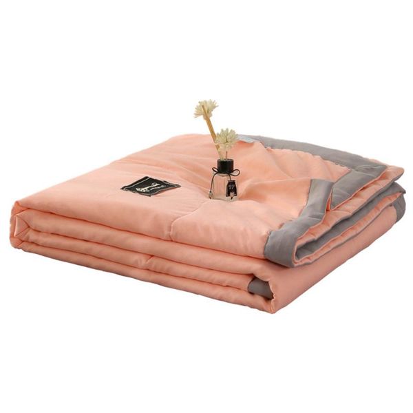 summer air-conditioning quilt solid color super comfortable soft wash cotton household blanket mechanical wash not easy to fade
summer air-conditioning quilt solid color super comfortable soft wash cotton household blanket mechanical wash not easy to fade