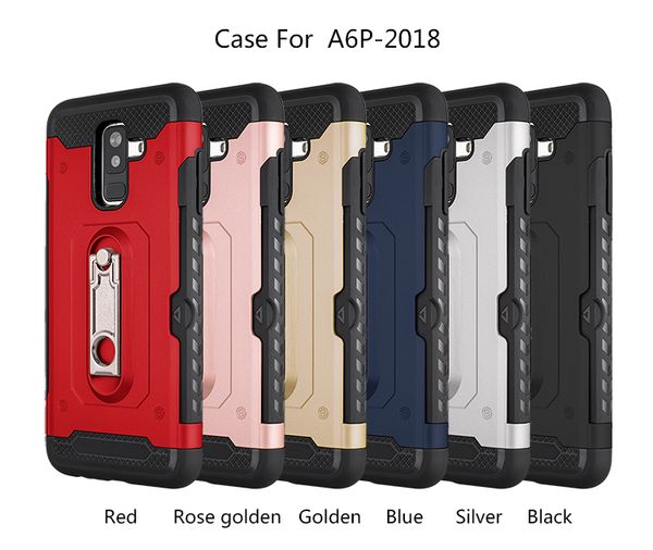 hybrid phone case with portable finger ring for samsung a6p 2018 note 10 with metal kickstand
hybrid phone case with portable finger ring for samsung a6p 2018 note 10 with metal kickstand