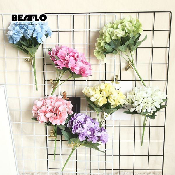 1 bunch fresh artificial hydrangea flower romantic diy fake flowers silk floral for wedding party home garden decoration
1 bunch fresh artificial hydrangea flower romantic diy fake flowers silk floral for wedding party home garden decoration