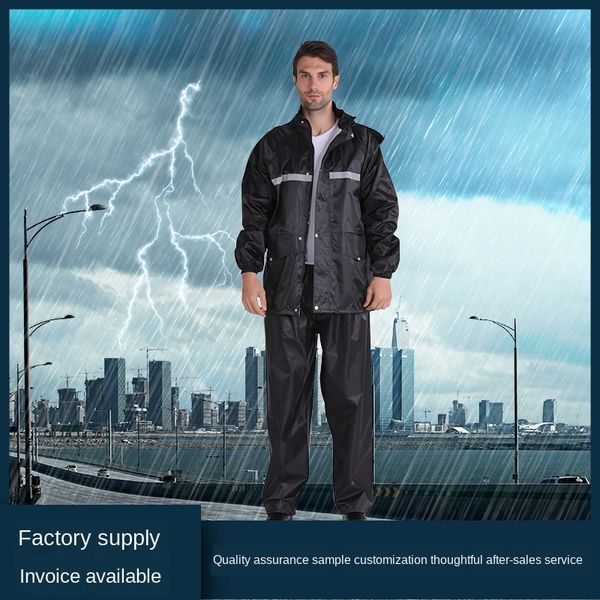 lmz5c rainy day riding split reflective raincoat suit cloak motorcycle electric motorcycle sanitation labor protection public raincoat ponch, Black
lmz5c rainy day riding split reflective raincoat suit cloak motorcycle electric motorcycle sanitation labor protection public raincoat ponch, Black