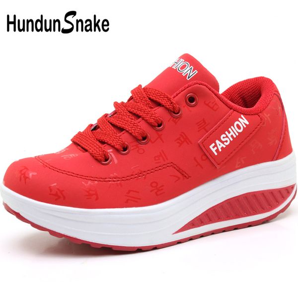 hundunsnake platform running shoes for women leather women's sports shoes red sneakers women sport fitness walk t269
hundunsnake platform running shoes for women leather women's sports shoes red sneakers women sport fitness walk t269