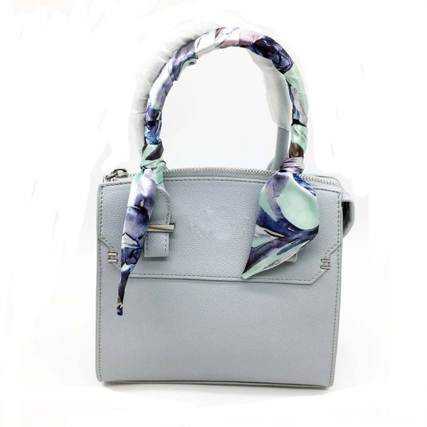 2020 new small c k women's shoulder portable kelly bag silk scarf handle decorative fashion all-match single shoulder diagonal bag, White
2020 new small c k women's shoulder portable kelly bag silk scarf handle decorative fashion all-match single shoulder diagonal bag, White