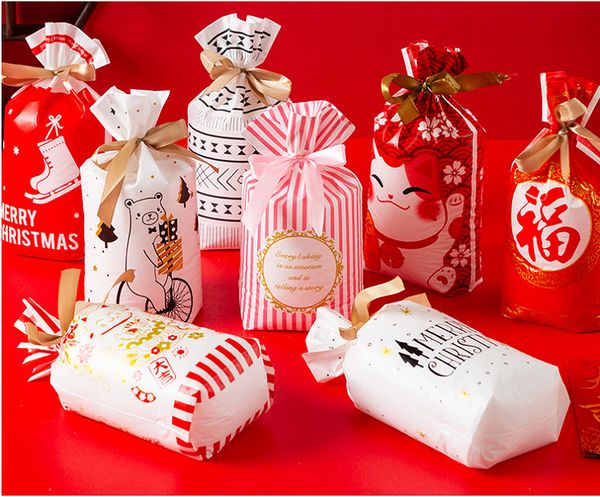 creative 50 pcs christmas treat bags with drawstring candy bags santa claus christmas tree elk snow food storage bags gift wrapping package
creative 50 pcs christmas treat bags with drawstring candy bags santa claus christmas tree elk snow food storage bags gift wrapping package