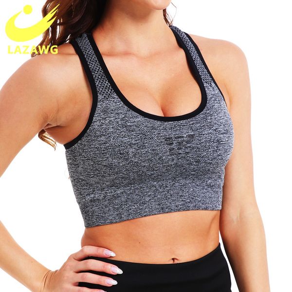 gym clothing lazawg colorful women sport bras back triangle integrated yoga bra high impact seamless pad push up vest undewear, White;black
gym clothing lazawg colorful women sport bras back triangle integrated yoga bra high impact seamless pad push up vest undewear, White;black