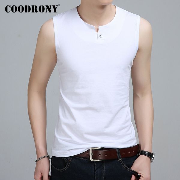 coodrony summer tank men button collar sleeveless t shirt men pure color casual t-shirt bottoming tee shirt homme c5022s, White;black
coodrony summer tank men button collar sleeveless t shirt men pure color casual t-shirt bottoming tee shirt homme c5022s, White;black