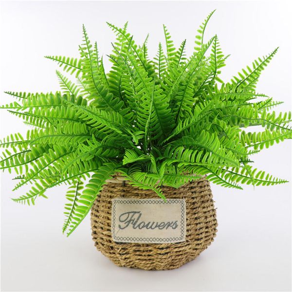 simulation grass artificial leaf fern persia flower fake faux false green plants home indoor decoration table accessories
simulation grass artificial leaf fern persia flower fake faux false green plants home indoor decoration table accessories