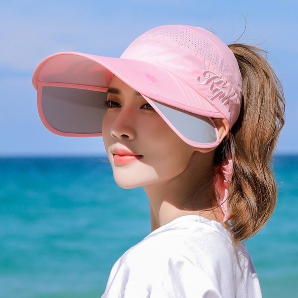 women's sunscreen sun hat outdoor travel beach big edge korean all-match retractable empty hat, Blue;gray
women's sunscreen sun hat outdoor travel beach big edge korean all-match retractable empty hat, Blue;gray