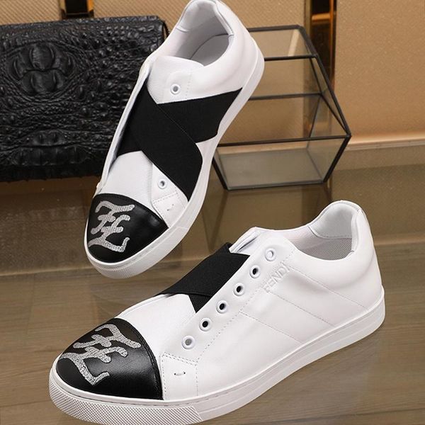fashion leather slip -ons sneakers mens shoes outdoor walking lightweight sports shoes low plus size casual men shoes sale, Black
fashion leather slip -ons sneakers mens shoes outdoor walking lightweight sports shoes low plus size casual men shoes sale, Black
