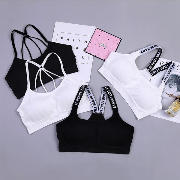 beauty back non-steel ring bra wrap-around tube anti-exposure sports underwear tank -resistant running push up stud, White;black
beauty back non-steel ring bra wrap-around tube anti-exposure sports underwear tank -resistant running push up stud, White;black
