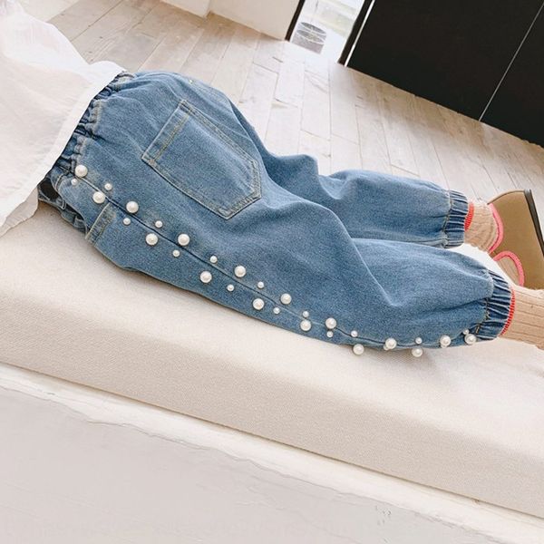 0vhyy autumn new style girl's personalized western-style closing knicker pants jeans lantern pants small and medium-sized children', Blue
0vhyy autumn new style girl's personalized western-style closing knicker pants jeans lantern pants small and medium-sized children', Blue