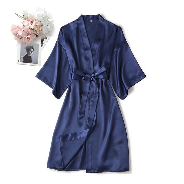 women's sleepwear women satin robe v neck ladies lounge negliger home clothes nightwear night gown lingerie dress, Black;red
women's sleepwear women satin robe v neck ladies lounge negliger home clothes nightwear night gown lingerie dress, Black;red