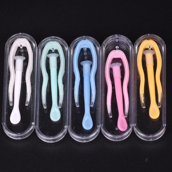 v5c5t one-piece silicone clip set case silicone spectacle case set meitong tweezers invisible glasses box glasses box with stick meitong acc, Blue
v5c5t one-piece silicone clip set case silicone spectacle case set meitong tweezers invisible glasses box glasses box with stick meitong acc, Blue