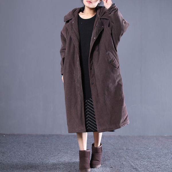 vintage coat autumn winter oversized parka long cotton liner women jacket manteau femme 7709 yy1552, Black
vintage coat autumn winter oversized parka long cotton liner women jacket manteau femme 7709 yy1552, Black