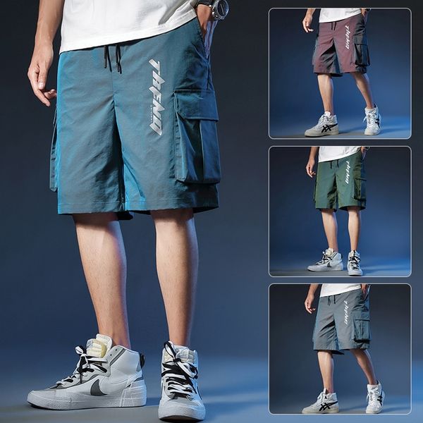 orain korean style street men's shorts ins fashion shorts trousers and trousers brand laser reflective loose casual cropped pants gradi
orain korean style street men's shorts ins fashion shorts trousers and trousers brand laser reflective loose casual cropped pants gradi