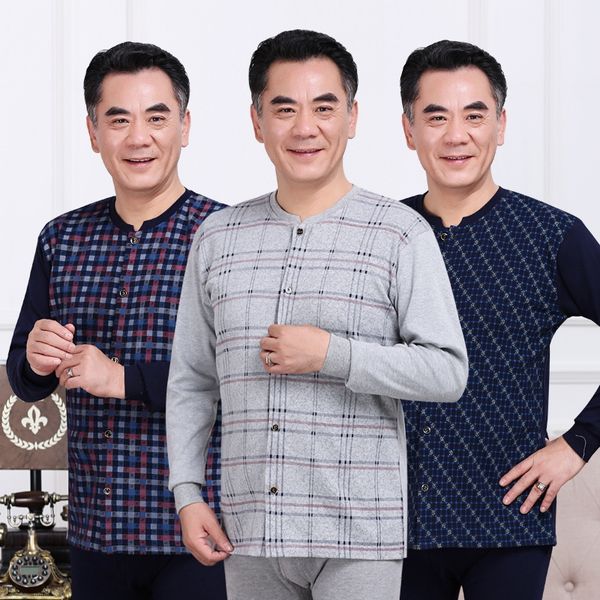8odl0 middle-aged and old-aged thermal underwear cardigan men's pants cotton sweater warm autumn clothes underwear and autumn clothes c, Blue;red
8odl0 middle-aged and old-aged thermal underwear cardigan men's pants cotton sweater warm autumn clothes underwear and autumn clothes c, Blue;red