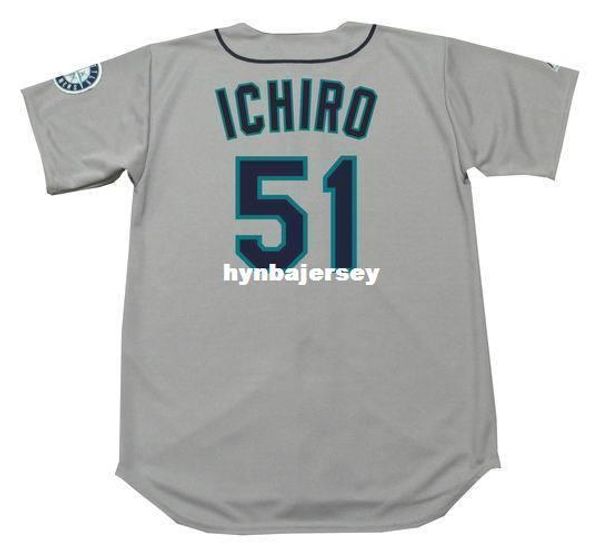 custom ichiro suzuki seattle stitched 2001 majestic vintage away baseball jersey retro mens jerseys running, Gray
custom ichiro suzuki seattle stitched 2001 majestic vintage away baseball jersey retro mens jerseys running, Gray