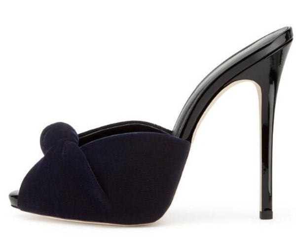 women high heel knotted mules 2018 ladies black red velvet summer shoes peep toe sandals party evening dress heels big size cs08
women high heel knotted mules 2018 ladies black red velvet summer shoes peep toe sandals party evening dress heels big size cs08