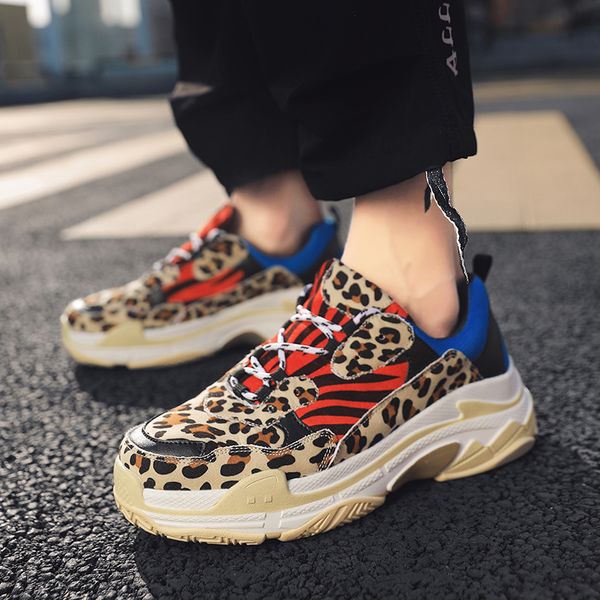 tuinanle 2020 spring summer leopard shoes woman sneakers platform chunky sneakers men casual shoes dad zapatos de mujer, Black
tuinanle 2020 spring summer leopard shoes woman sneakers platform chunky sneakers men casual shoes dad zapatos de mujer, Black