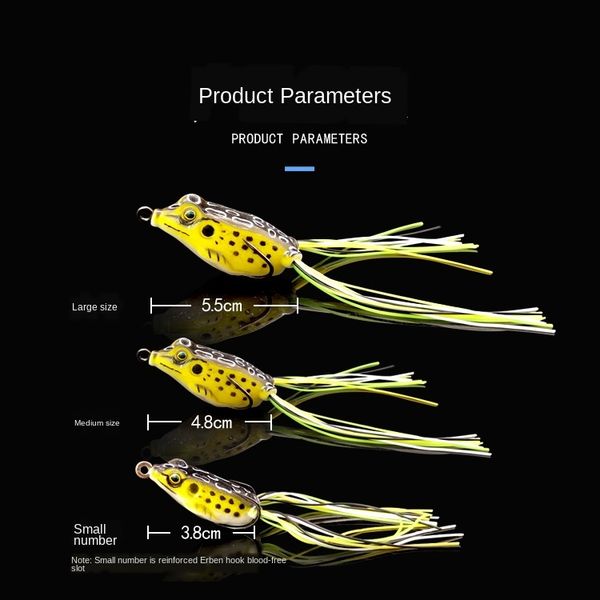 thunder frog egg frog 5g 8g 13g simulation luya fake false false bionic fake soft bait luya bait
thunder frog egg frog 5g 8g 13g simulation luya fake false false bionic fake soft bait luya bait