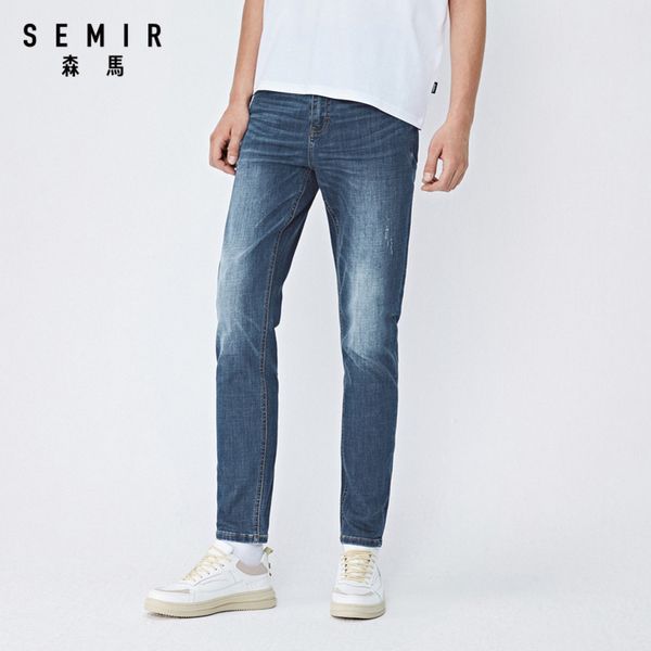 semir jeans men slim pencil pants men autumn new denim trousers fashion casual pants for man, Blue
semir jeans men slim pencil pants men autumn new denim trousers fashion casual pants for man, Blue