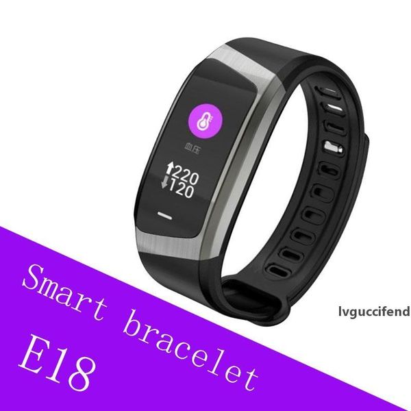 2018 new fashion e18 smart wristband bracelet sports smartband heart rate tracker monitor for android ios oled screen watches
2018 new fashion e18 smart wristband bracelet sports smartband heart rate tracker monitor for android ios oled screen watches