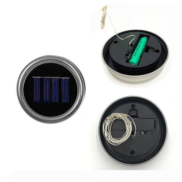 string lights led fairy light solar for mason jar lid insert color changing garden decor patio lights lamparas
string lights led fairy light solar for mason jar lid insert color changing garden decor patio lights lamparas