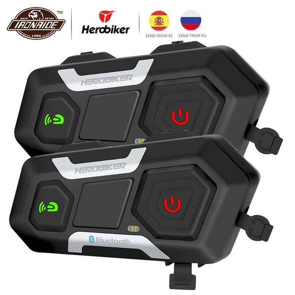 motorcycle intercom herobiker waterproof 1200m bluetooth helmet headset moto wireless interphone
motorcycle intercom herobiker waterproof 1200m bluetooth helmet headset moto wireless interphone