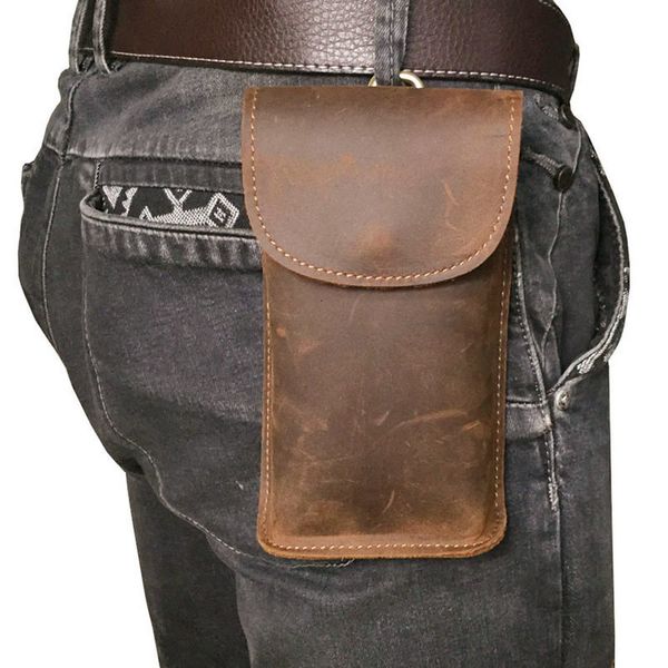 new simple genuine leather waist bag men crazy horse cowhide cash slot mobile phone pouch pack wallet belt loop hoop
new simple genuine leather waist bag men crazy horse cowhide cash slot mobile phone pouch pack wallet belt loop hoop