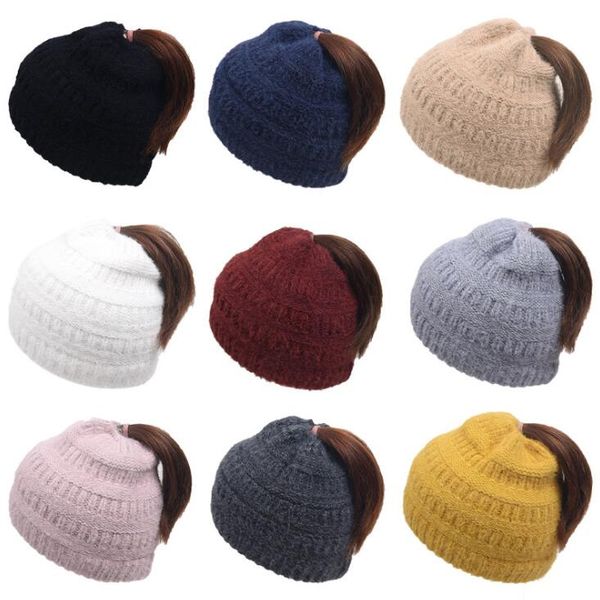 ponytail wool hat ponytail knitted cap women solid beanies winter ski outdoor hats fashion casual warm wool knitted caps party hats cgy347
ponytail wool hat ponytail knitted cap women solid beanies winter ski outdoor hats fashion casual warm wool knitted caps party hats cgy347