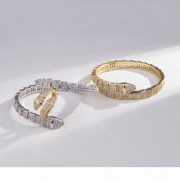 viper snake open diamond bangle women luxury animal bracelet precious high version women party valentine's day gift jewelry, Golden;silver
viper snake open diamond bangle women luxury animal bracelet precious high version women party valentine's day gift jewelry, Golden;silver