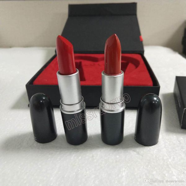 new lip makeup matte lustre lipstick lip stick rouge a levres 3g 2pcs/set with gift box
new lip makeup matte lustre lipstick lip stick rouge a levres 3g 2pcs/set with gift box