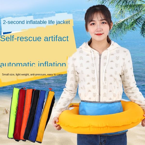 emergency life-saving life lifebuoy ship life jacket inflatable life-buoy belt automatic inflatable portable waist life-buoy
emergency life-saving life lifebuoy ship life jacket inflatable life-buoy belt automatic inflatable portable waist life-buoy